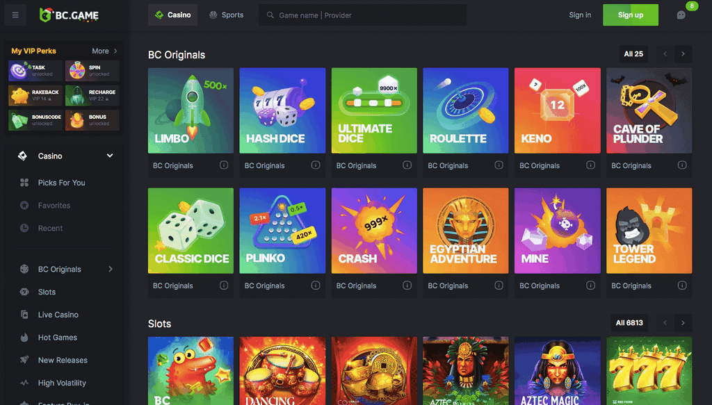 Authorities BC.Game Crypto Casino Site Site