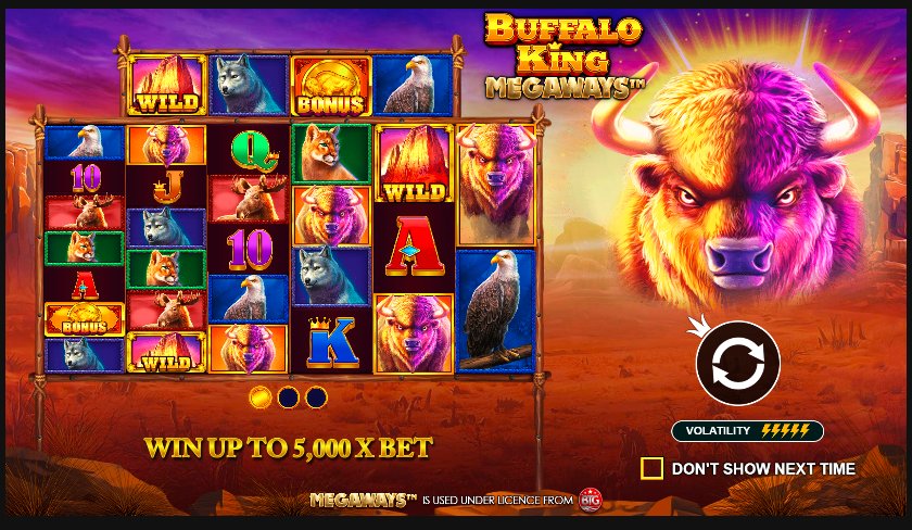 Buffalo King Megaways Port – Bet Real Cash or Play