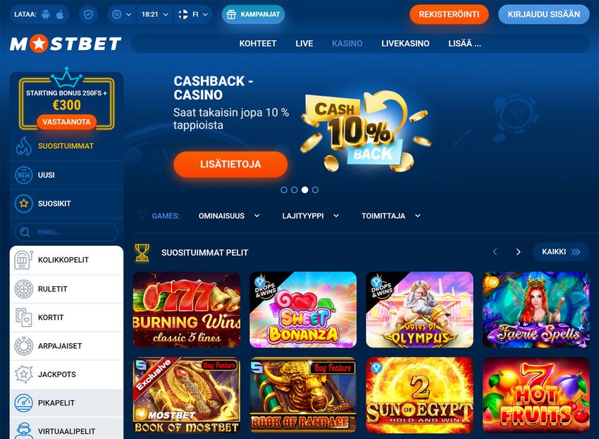 Почувствуйте атмосферу Вегаса в казино MOSTBET LIVE!